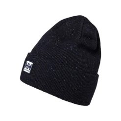 Czapka zimowa dla dorosłych Helly Hansen Urban Cuff Beanie. Niebieskie czapki męskie Helly Hansen, na zimę, bez wzorów, sportowe. Za 174.50 zł.