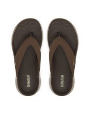 Skechers Japonki Go Walk Flex Sandal-Vallejo 229202/CHOC Brązowy. Brązowe klapki i japonki męskie Skechers, bez wzorów, z syntetyku. Za 179.99 zł.