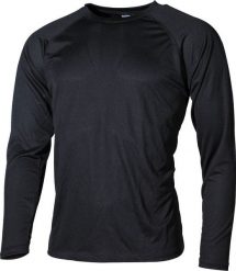 MFH Koszulka termoaktywna Level I US czarna III Gen 4XL. Czarne bielizna termoaktywna męska MFH, m, bez wzorów, bez ramiączek. Za 73.80 zł.