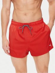 Puma Szorty kąpielowe 907658 Czerwony Regular Fit. Czerwone kąpielówki męskie Puma, m, bez wzorów, z syntetyku. Za 81.99 zł.
