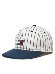 Tommy Jeans Czapka z daszkiem Heritage Sport AM0AM12935 Biały. Białe czapki męskie Tommy Jeans, bez wzorów, z bawełny, sportowe. Za 119.99 zł.