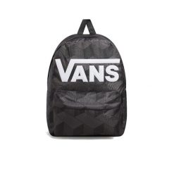 Plecak szkolny miejski Vans Old Skool Drop V 22 L Black/Asphalt - VN000H4ZKOU1. Czarne plecaki męskie Vans, bez wzorów. Za 159.00 zł.