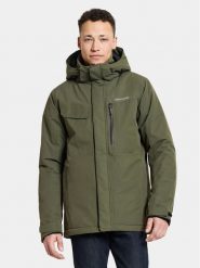 Didriksons Kurtka zimowa Stefan Usx Jkt 505041 Zielony Regular Fit. Zielone kurtki męskie Didriksons, na zimę, m, bez wzorów, z syntetyku, bez ramiączek, bez kaptura. Za 629.99 zł.