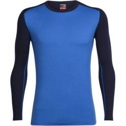Icebreaker Mens Tech Top Ls Crewe Cadet/Midnight Navy L. Bielizna termoaktywna męska marki Icebreaker. W wyprzedaży za 269.00 zł.
