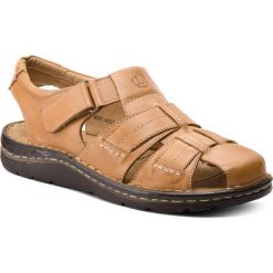 Sandały LASOCKI FOR MEN - MI07-A692-A551-04 Beżowy. Brązowe sandały męskie Lasocki For Men, z materiału. W wyprzedaży za 139.99 zł.
