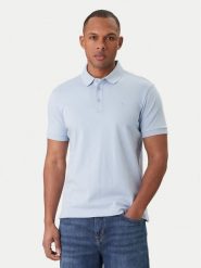 JOOP! Polo Primo 30046975 Błękitny Modern Fit. Niebieskie koszulki polo męskie JOOP!, l, bez wzorów, z bawełny, bez kołnierzyka, bez ramiączek. Za 379.99 zł.