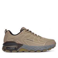 Trekkingi Skechers. Brązowe buty trekkingowe męskie Skechers, bez wzorów, bez zapięcia, trekkingowe. Za 359.99 zł.