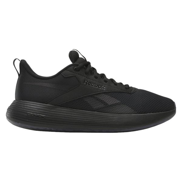 Buty treningowe męskie Reebok Dmx Comfort +. Czarne buty do biegania męskie Reebok, bez wzorów, z materiału, bez zapięcia, do biegania. Za 289.00 zł.