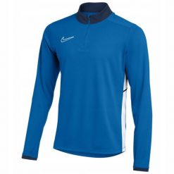 Bluza Męska Nike Academy 25 Sportowa Dresowa Treningowa roz. M. Niebieskie bluzy bez kaptura męskie Nike, l, bez wzorów, z dresówki, bez kaptura. Za 142.00 zł.