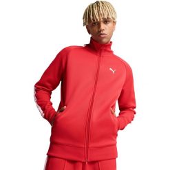 Kurtka Puma T7 Always On Track Jacket, Mężczyźni. Czerwone kurtki męskie Puma, m, bez wzorów, z poliesteru, bez ramiączek, bez kaptura. Za 246.99 zł.