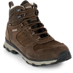 Buty MEINDL Boston Mid GTX. Brązowe buty trekkingowe męskie Meindl, bez wzorów, bez zapięcia, trekkingowe. W wyprzedaży za 389.95 zł.