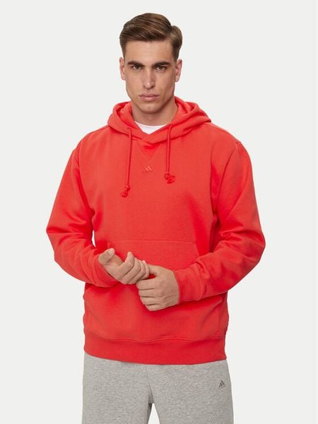 Adidas Bluza ALL SZN IX3960 Pomarańczowy Loose Fit. Brązowe bluzy nierozpinane męskie ADIDAS, m, bez wzorów, z bawełny, bez ramiączek, bez kaptura. Za 179.99 zł.