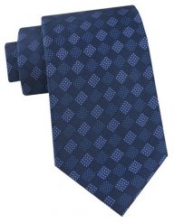 Krawat Męski - Angelo di Monti - Granatowy, Drobny Wzór Geometryczny. Niebieskie krawaty i muchy męskie Angelo di Monti, bez wzorów, z tkaniny, eleganckie. Za 45.00 zł.