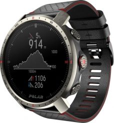 Zegarek sportowy Polar Išmanusis laikrodis Polar Grit X Pro Titan, Titano apvadas su juodu odiniu dirželiu. Zegarki sportowe Polar. Za 1,370.50 zł.