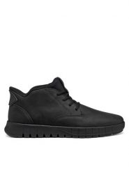 Geox Sneakersy U Flextride Plus U56MAB 000FF C9999 Czarny. Czarne buty sportowe na co dzień męskie Geox, m, bez wzorów, ze skóry, bez ramiączek, bez kaptura. Za 379.99 zł.