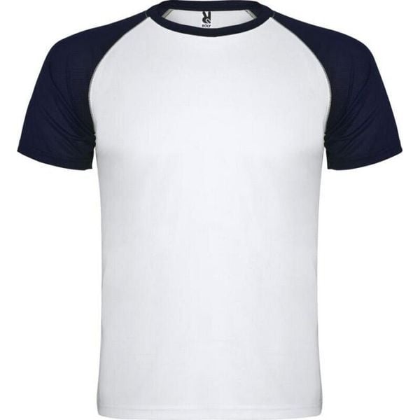 Koszulka Sportowa Z Krótkim Rękawem Unisex Dla Dorosłych Indianapolis. Niebieskie t-shirty sportowe męskie ROLY, bez wzorów, sportowe, bez ramiączek. Za 35.99 zł.