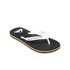 Klapki dla Mężczyzn MOLOKAI CORE. Białe klapki i japonki męskie Quiksilver, bez wzorów, z gumy. Za 59.99 zł.