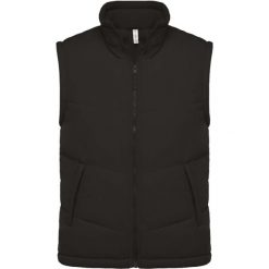 Kurtka puchowa bez rękawów Kariban Doublé Polaire. Szare kurtki męskie KARIBAN, m, bez wzorów, z puchu, bez ramiączek, bez kaptura. Za 218.00 zł.