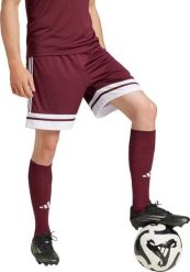 Spodenki męskie adidas Squadra 25 bordowe JC8677 L. Czerwone szorty sportowe męskie ADIDAS, bez wzorów, sportowe. Za 151.20 zł.