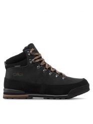 CMP Trekkingi Heka Hiking Shoes Wp 3Q49557 Czarny. Czarne buty trekkingowe męskie CMP, bez wzorów, z nubiku, bez obcasa, bez zapięcia. Za 389.99 zł.