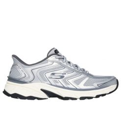 Sneakersy Skechers Stamina Sport. Szare buty sportowe na co dzień męskie Skechers, m, bez wzorów, sportowe, bez ramiączek, bez kaptura. W wyprzedaży za 324.00 zł.