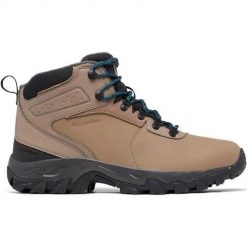 Buty do chodzenia męskie Columbia Newton Ridge Ii Waterproof. Brązowe buty trekkingowe męskie Columbia, bez wzorów, sportowe, bez obcasa, bez zapięcia. Za 535.00 zł.