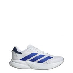 Buty Duramo Speed 2 Running. Białe buty do biegania męskie ADIDAS, bez wzorów, z materiału, bez zapięcia, do biegania. Za 383.00 zł.
