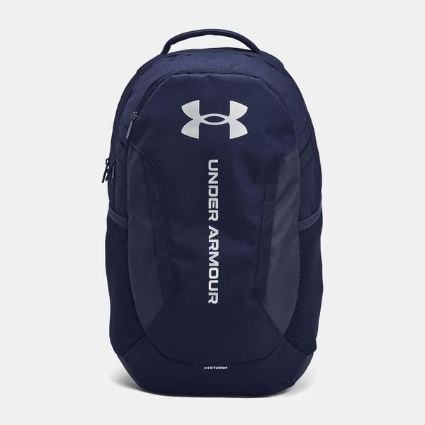 Plecak sportowy miejski szkolny Under Armour Hustle 6 29 litrów. Niebieskie plecaki męskie Under Armour, bez wzorów. Za 189.99 zł.