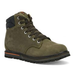 Buty męskie CMP Dorado Lifestyle Wp. Zielone buty zimowe męskie CMP, bez wzorów, sportowe, bez obcasa, bez zapięcia. Za 439.99 zł.