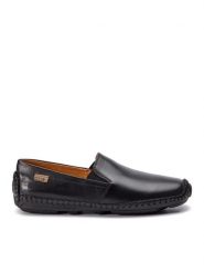 Pikolinos Półbuty 09Z-5511 Czarny. Czarne codzienne półbuty męskie Pikolinos, bez wzorów, ze skóry, bez obcasa, bez zapięcia. Za 299.99 zł.