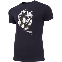 T-shirt męski TSM252 - granat. T-shirty męskie marki 4f. Za 59.99 zł.