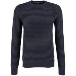 S.Oliver Męska sweter 13.810.61.5128.59G0 Night Blue (rozmiar L). Niebieskie swetry męskie S.Oliver, bez wzorów, eleganckie, bez kołnierzyka, bez ramiączek. W wyprzedaży za 109.00 zł.