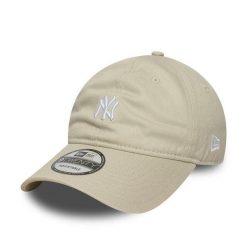 Czapka z daszkiem New Era New York Yankees Logo 9TWENTY. Białe czapki męskie New Era, bez wzorów, casualowe. Za 170.50 zł.