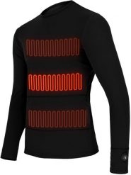 Glovii Bluza ogrzewana termoaktywna, M (GJ1M). Bluzy nierozpinane męskie Glovii, m, bez wzorów, bez ramiączek, bez kaptura. Za 449.00 zł.