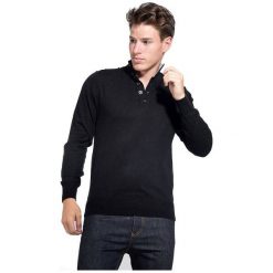 William De Faye Sweter Męski M Czarny. Czarne swetry męskie William De Faye, z kaszmiru. Za 289.00 zł.