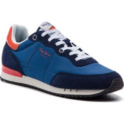 Sneakersy PEPE JEANS - Tinker Basic Nylon PMS30505 Marine 585. Buty sportowe na co dzień męskie marki Pepe Jeans. W wyprzedaży za 209.00 zł.