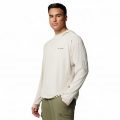 Bluza z kapturem męska Columbia Skien Valley Hoodie. Brązowe bluzy nierozpinane męskie Columbia, m, bez wzorów, sportowe, bez ramiączek, z kapturem. Za 229.99 zł.