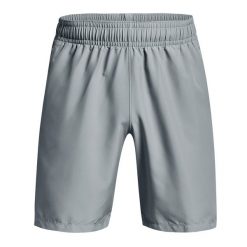 Spodenki fitness męskie Under Armour Woven Graphic. Szare szorty sportowe męskie Under Armour, bez wzorów, sportowe. Za 69.99 zł.