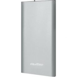 Powerbank Qoltec 4000mAh Srebrny (51982). Szare powerbanki Qoltec. Za 69.95 zł.