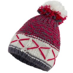 Czapka zimowa z daszkiem i lekką polarową podszewką. Białe czapki męskie GUGGEN MOUNTAIN, na zimę, bez wzorów, z dzianiny, eleganckie. W wyprzedaży za 149.48 zł.