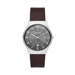 Zegarek Skagen. Brązowe zegarki męskie Skagen. Za 979.99 zł.