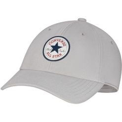 Czapka Converse All Star Patch Baseball Hat, Dla obu płci. Fioletowe czapki męskie Converse, bez wzorów, z poliesteru, retro. Za 190.00 zł.