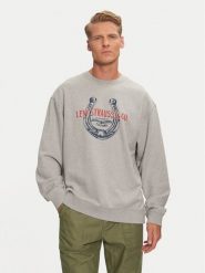 Levi's® Bluza Graphic 38712-0313 Szary Relaxed Fit. Szare bluzy nierozpinane męskie m, bez wzorów, z bawełny, bez ramiączek, bez kaptura. Za 189.99 zł.