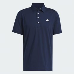 Ultimate365 Tour Twistknit Polo Shirt. Niebieskie koszulki polo męskie ADIDAS, m, bez wzorów, z materiału, sportowe, bez kołnierzyka, bez ramiączek. W wyprzedaży za 279.20 zł.