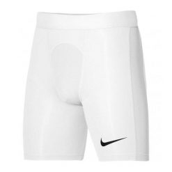 Męskie Spodenki Kompresyjne Pro Strike DriFIT. Białe szorty sportowe męskie Nike, bez wzorów, sportowe. Za 141.99 zł.