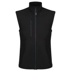 Ocieplana Męska Softshell Z Recyklingu. Czarne kurtki softshell męskie Regatta, m, bez wzorów, z softshellu, bez kaptura, trekkingowe. Za 134.99 zł.
