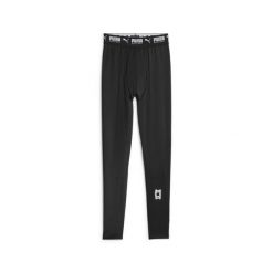 Męskie legginsy do koszykówki Hoops Team Baselayer PUMA Black. Czarne legginsy męskie Puma, l, bez wzorów, do koszykówki. W wyprzedaży za 179.50 zł.
