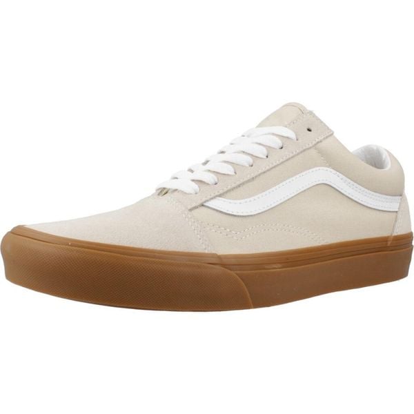 Tenisówki Vans Model Old Skool Kolor Jasnobrązowy. Brązowe trampki męskie Vans, bez wzorów, ze skóry, bez zapięcia. W wyprzedaży za 304.55 zł.