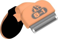 8in1 8in1 Perfect Coat DeShedder Cat - narzędzie do wyczesywania podszerstka dla kota. Golarki męskie 8in1. Za 73.98 zł.