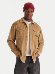 Billabong Koszula Bong Days EBYWT03015 Khaki Regular Fit. Brązowe koszule męskie Billabong, m, bez wzorów, ze sztruksu, bez kołnierzyka, bez ramiączek. Za 419.99 zł.